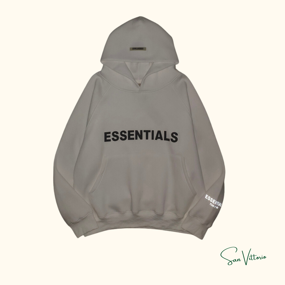 Moletom Pullover Com Capuz "Essentials" Fear Of God