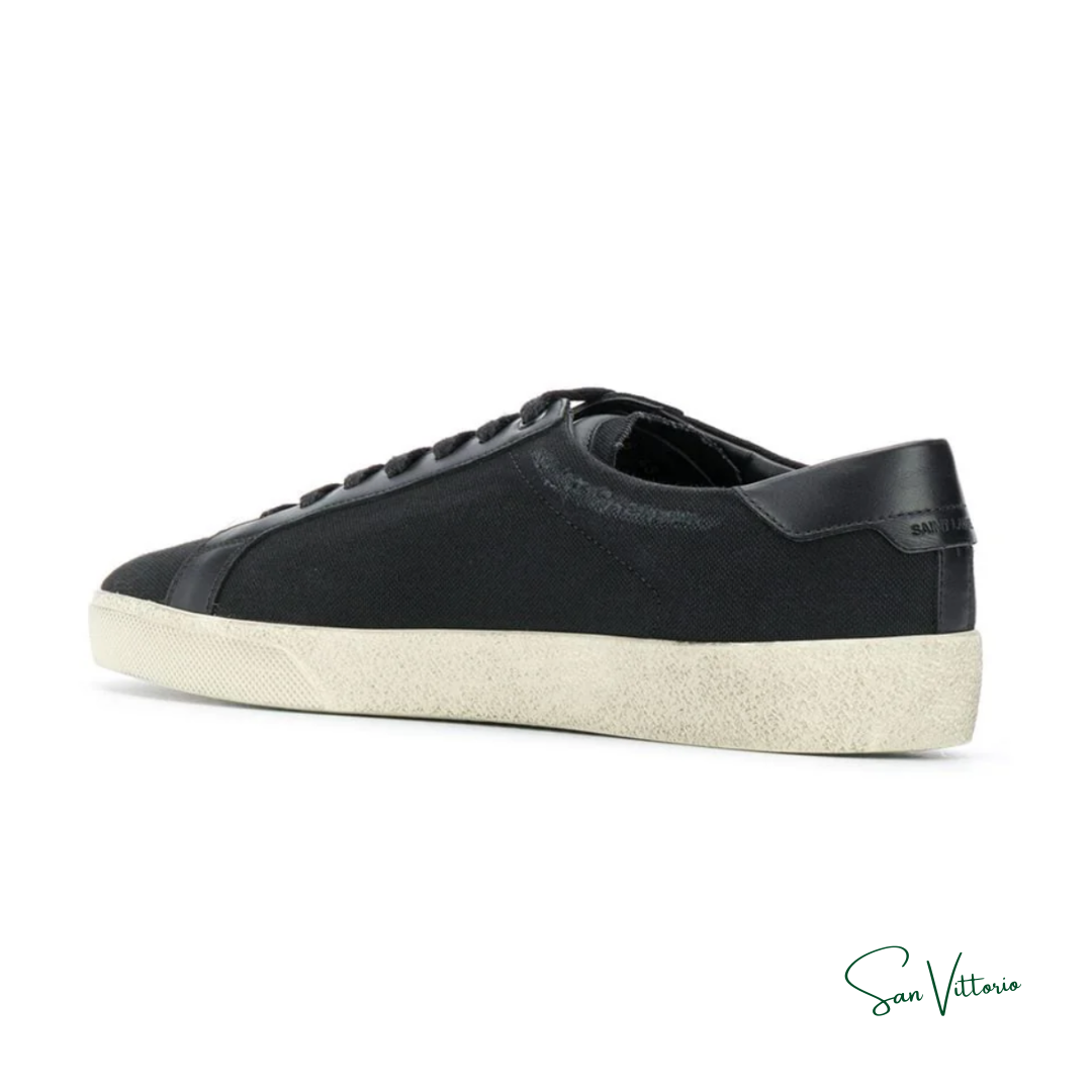 Tênis Cano Baixo Yves Saint Laurent Preto