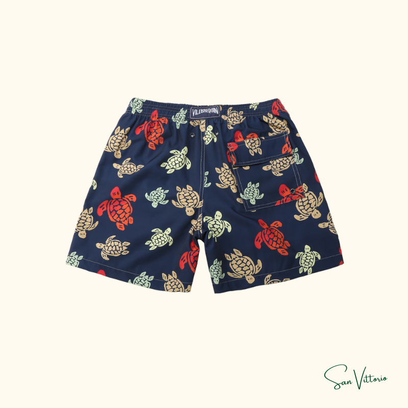 Shorts "Tortues Multicolores" Vilebrequin