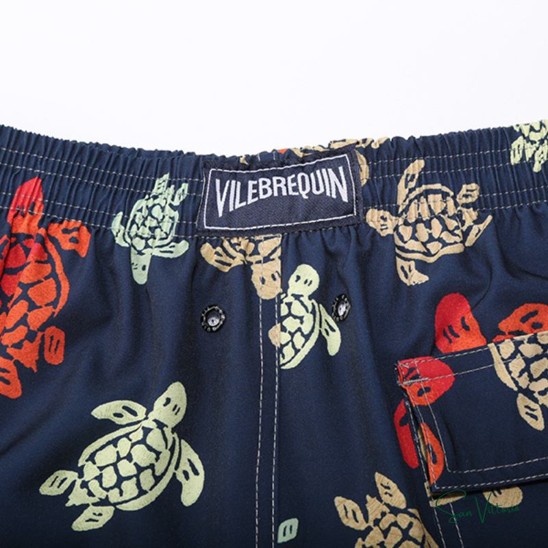 Shorts "Tortues Multicolores" Vilebrequin