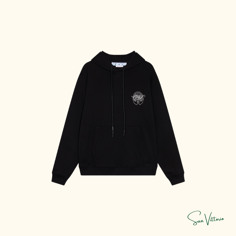 Moletom "Printed Arrows" Off-White