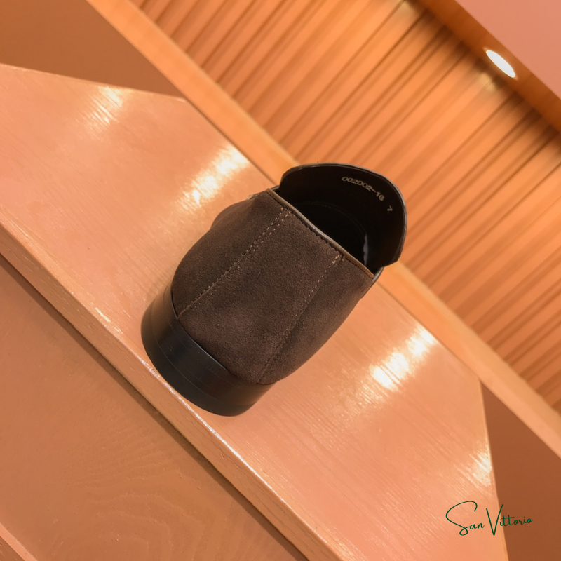 Mocassim "L'asola" Camurça Zegna