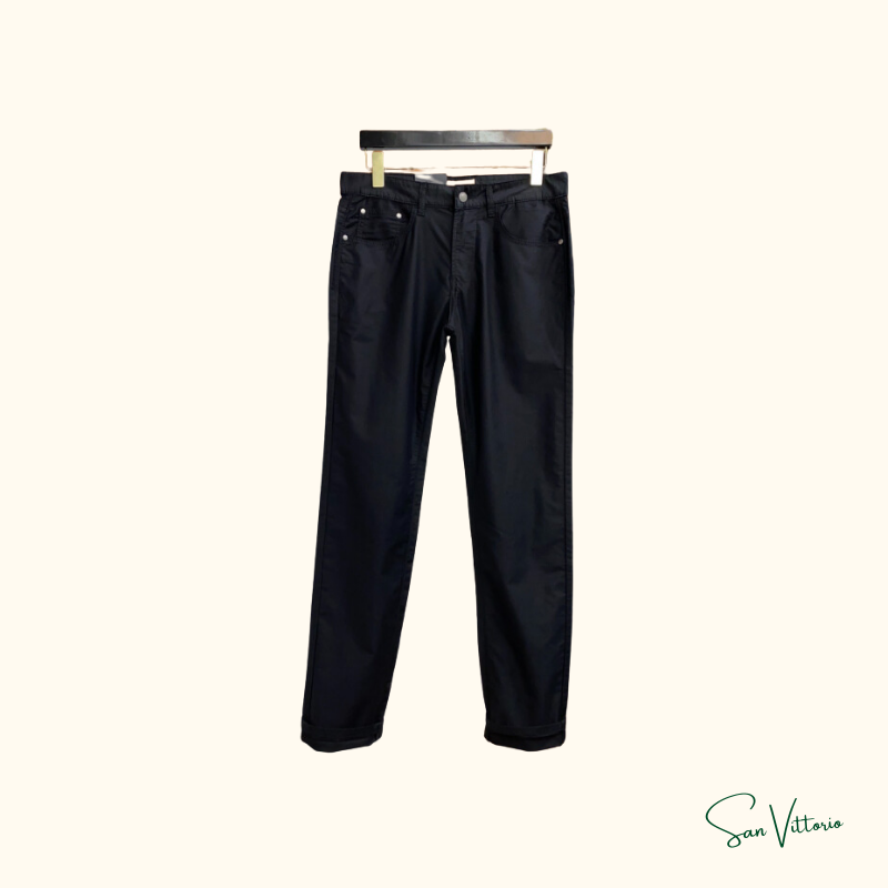 Calça "Gabardine" Slim Fit Zegna