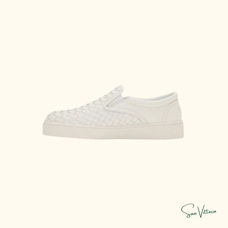 Slip-on Bottega Veneta "Rebite White"