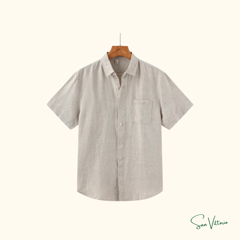 Camisa Linho Manga Curta "Cape Town" Originals SV
