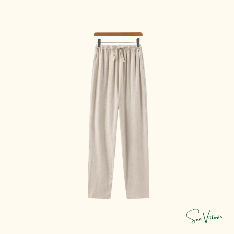 Kit Calça Linho + Sandália Birkenstock