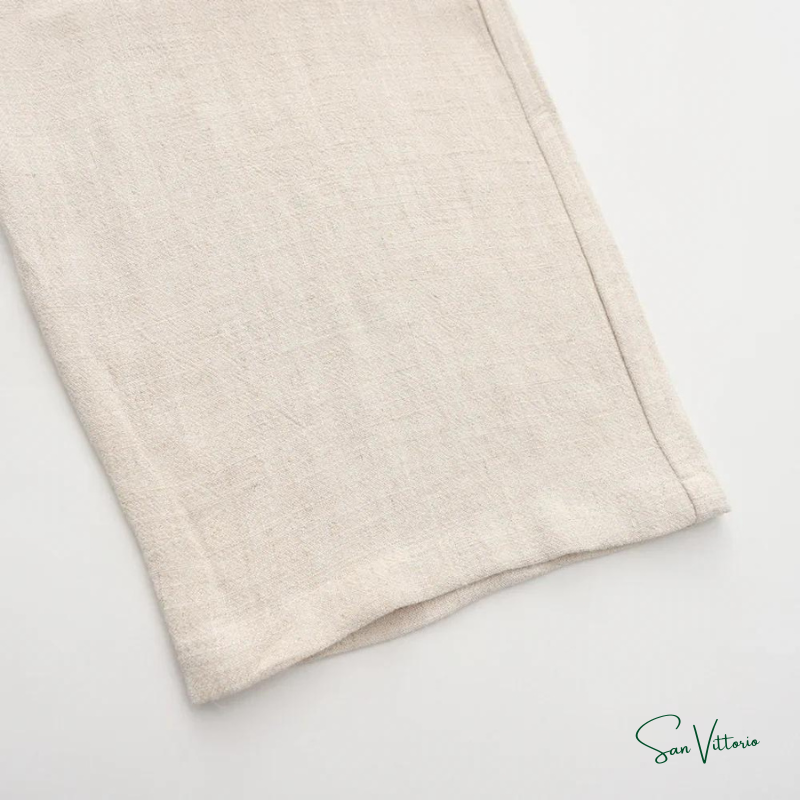 Kit Calça Linho + Sandália Birkenstock