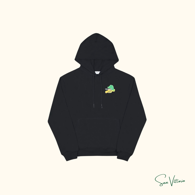Moletom "Brush Painting" Off-White