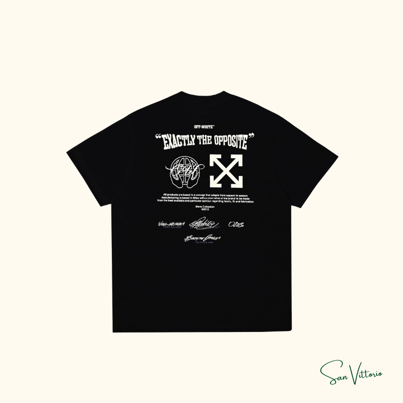 Camiseta "Opposite" Off-White