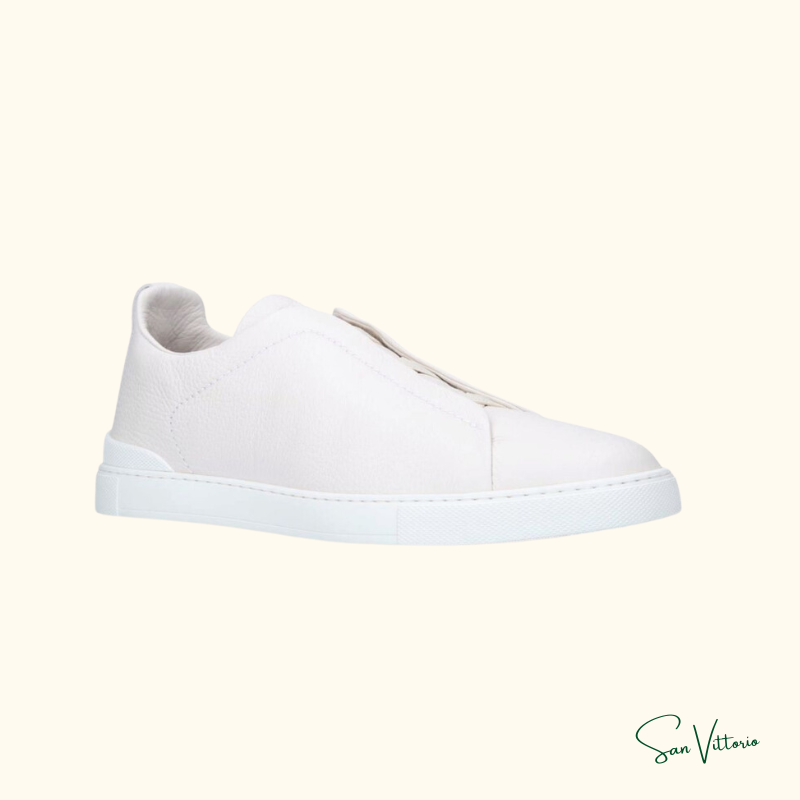 Tênis "Triple Stitch" Zegna Couro