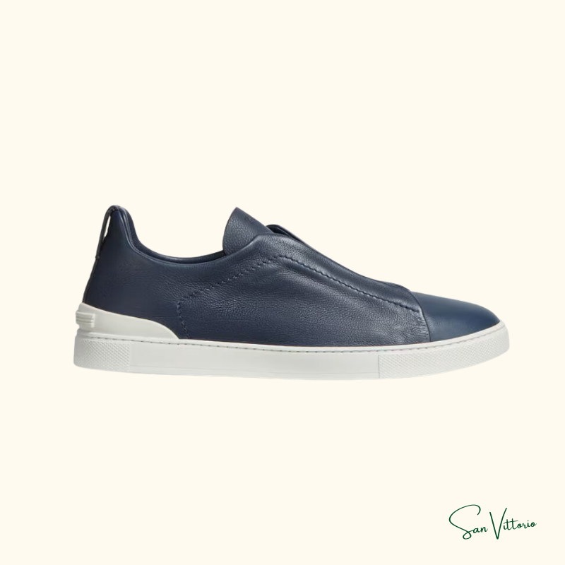 Tênis "Triple Stitch" Zegna Couro