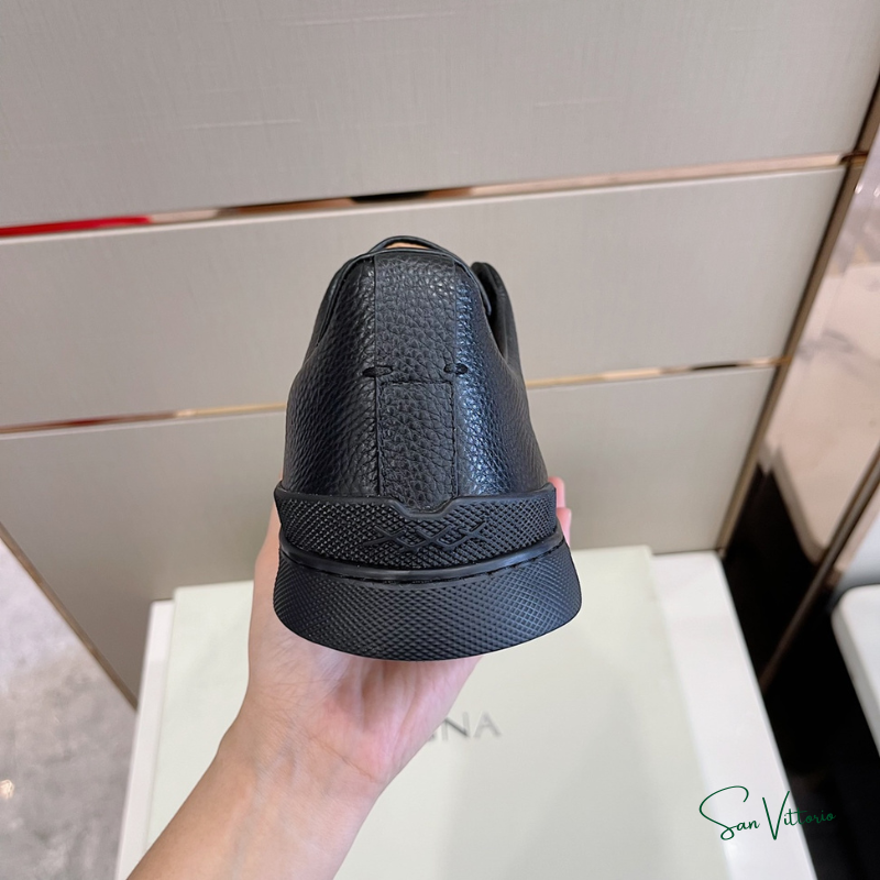 Tênis "Triple Stitch" Zegna Couro