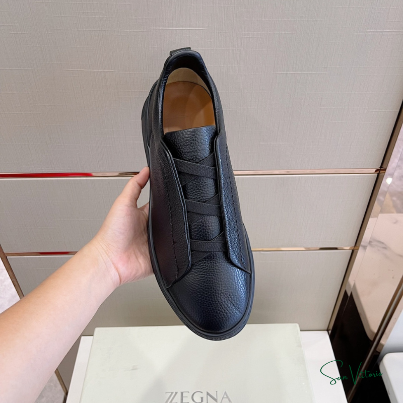Tênis "Triple Stitch" Zegna Couro