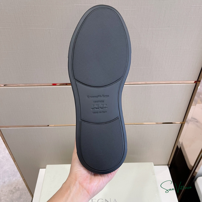Tênis "Triple Stitch" Zegna Couro