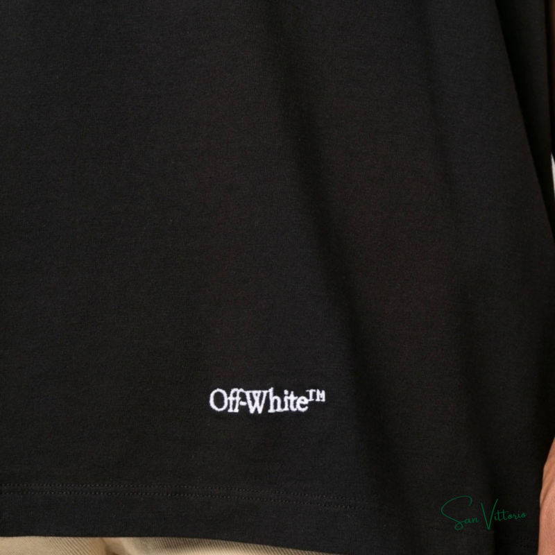 Camiseta "Scribble Diag" Off-White