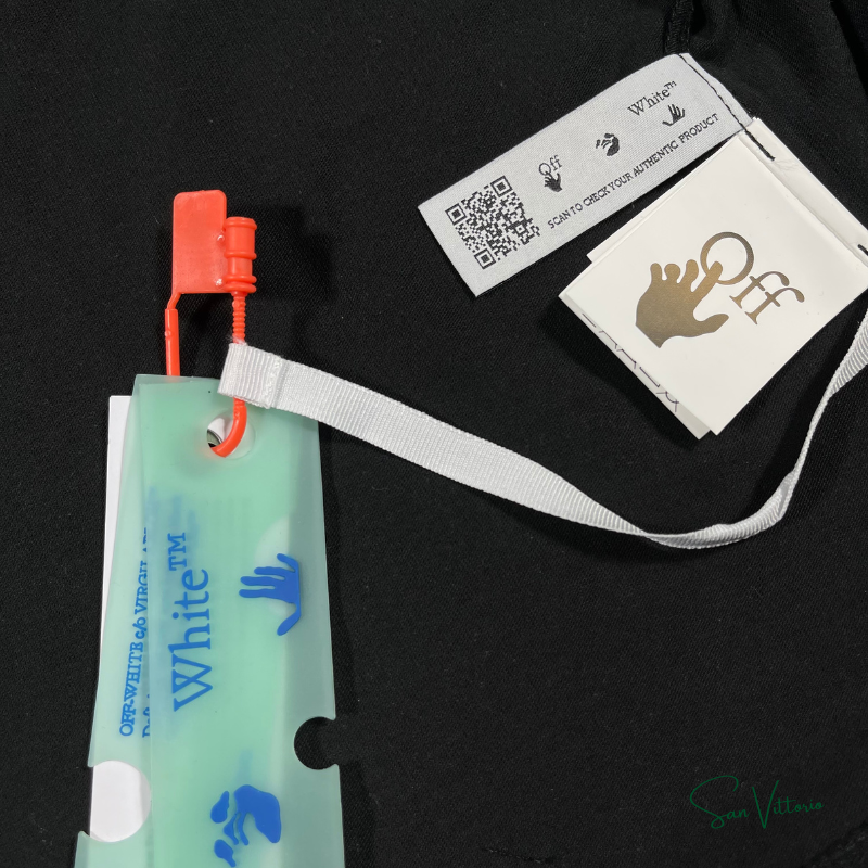 Camiseta "Scribble Diag" Off-White