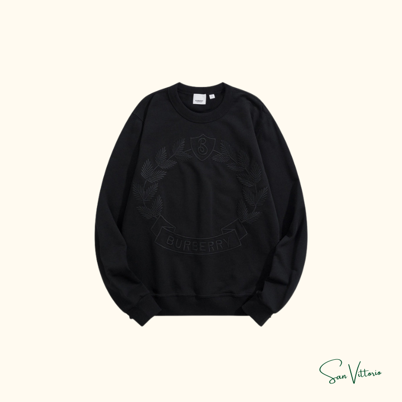 Moletom "Black Oak Leaf" Burberry