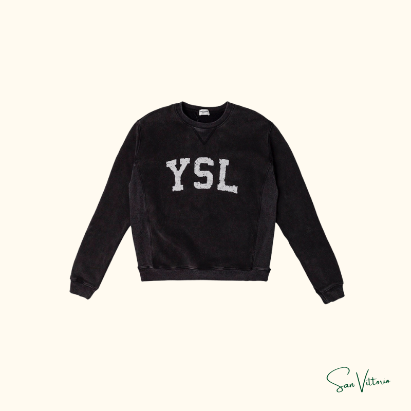 Moletom Careca "YSL" Yves Saint Laurent