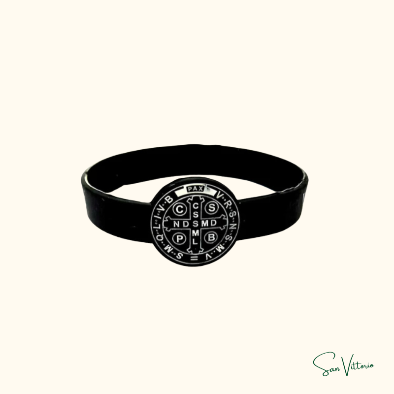 Pulseira São Bento Silicone