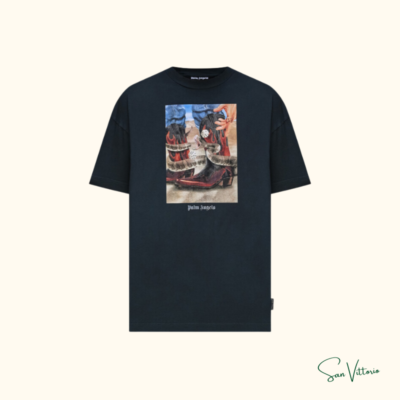 Camiseta "Snake" Palm Angels