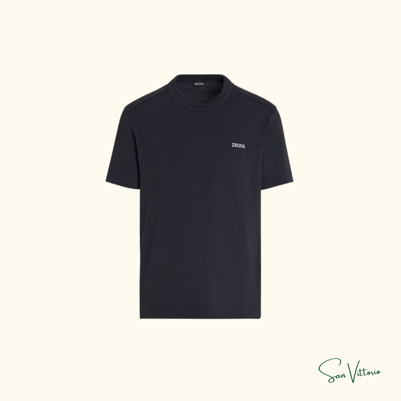 Camiseta com logo Zegna
