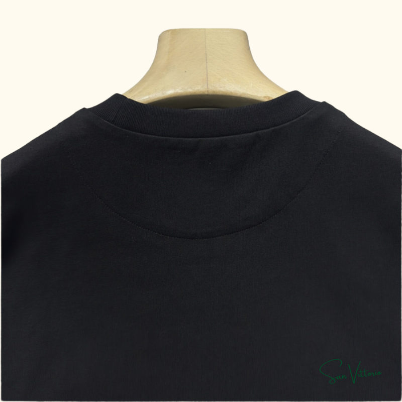 Camiseta com Logo Triangular Prada