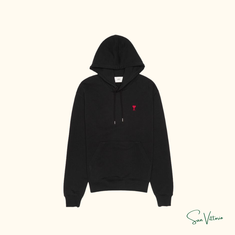 Moletom "De Coeur" AMI Paris com capuz