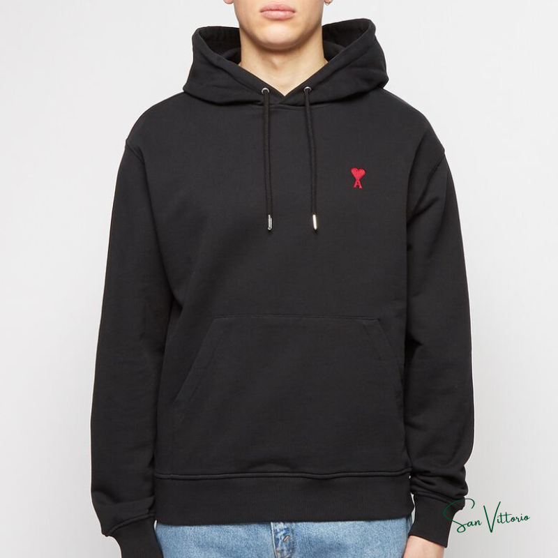 Moletom "De Coeur" AMI Paris com capuz