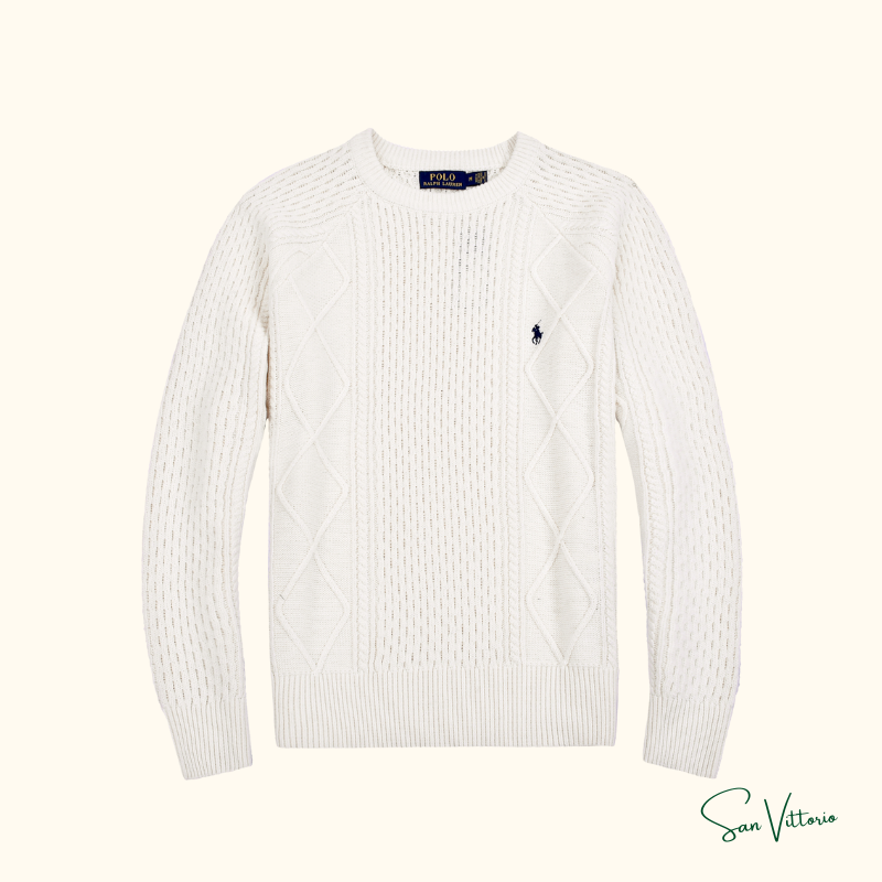 Suéter Tricot Clássico Ralph Lauren
