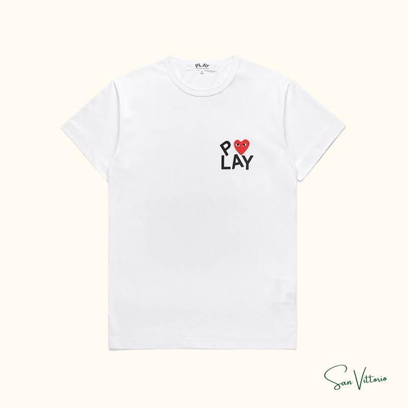 Camiseta "Play" CDG
