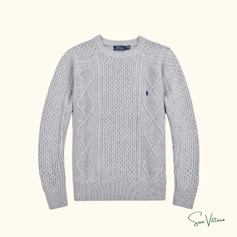 Suéter Tricot Clássico Ralph Lauren