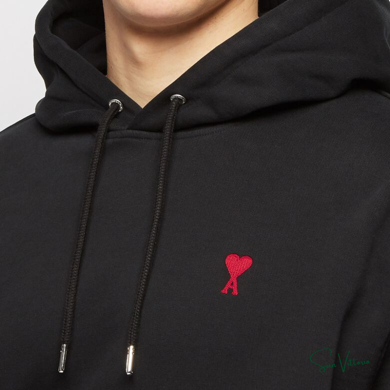 Moletom "De Coeur" AMI Paris com capuz