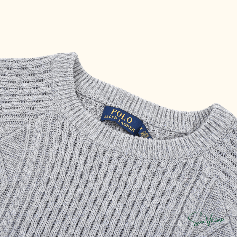 Suéter Tricot Clássico Ralph Lauren