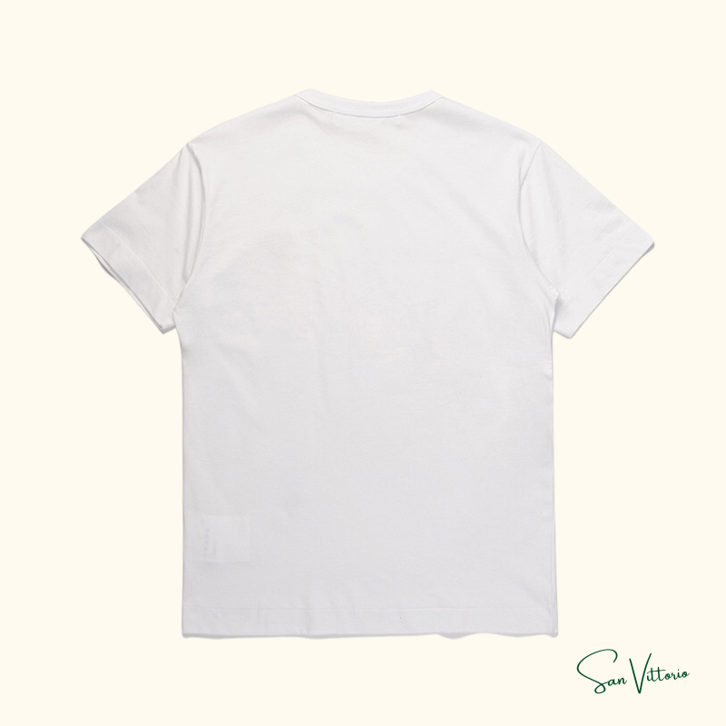 Camiseta "Play Basic" CDG White