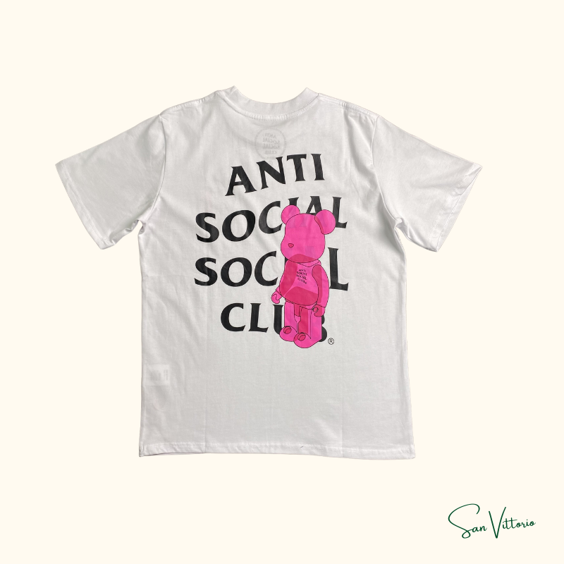 Camiseta "Bearbrick" Anti Social Social Club