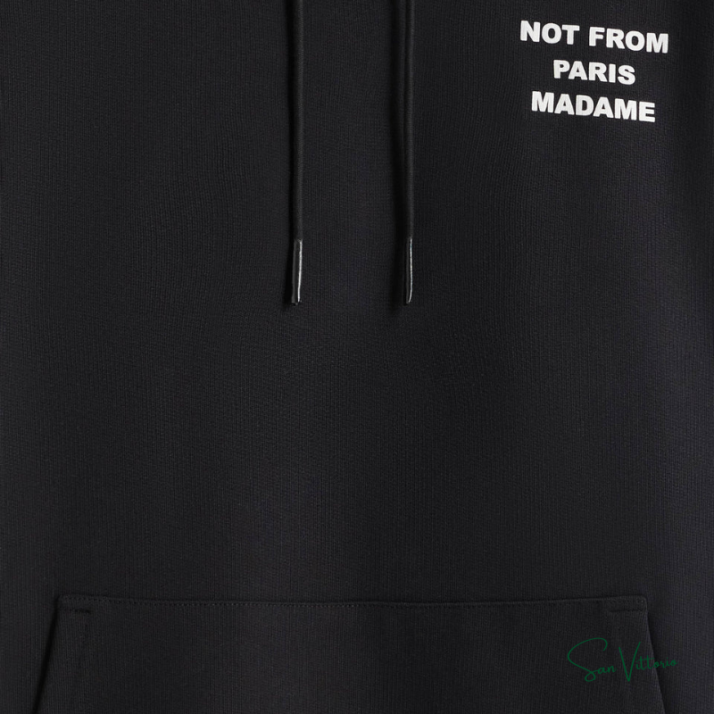 Moletom "not from paris madame"