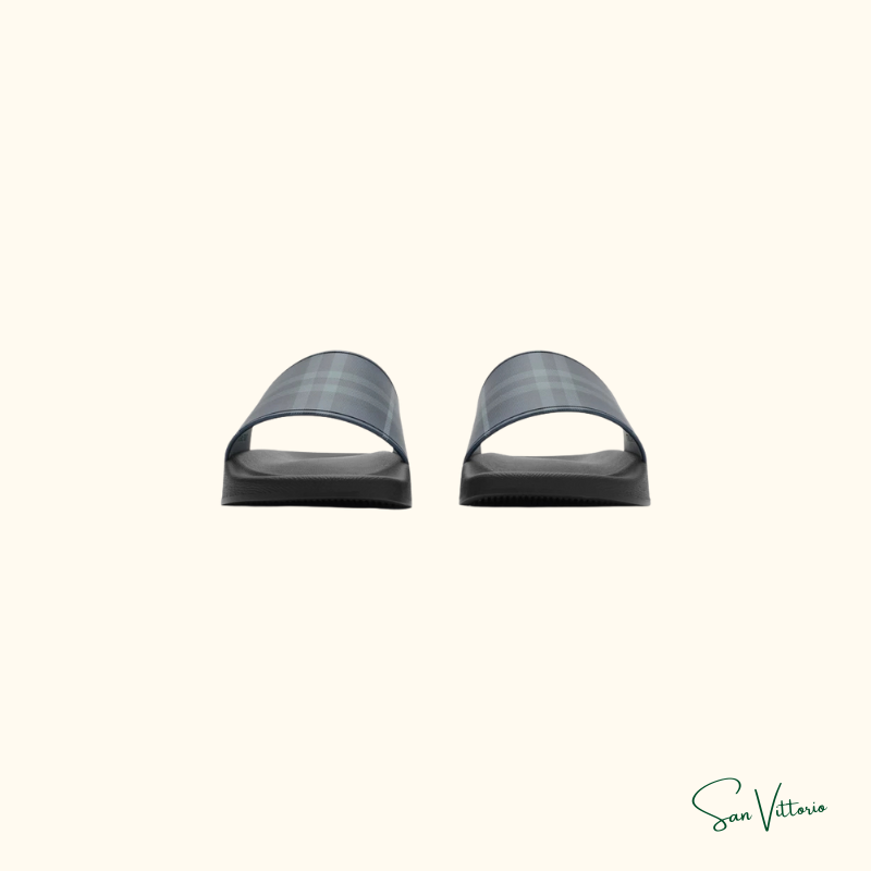 Sandália Slide "Check" Burberry