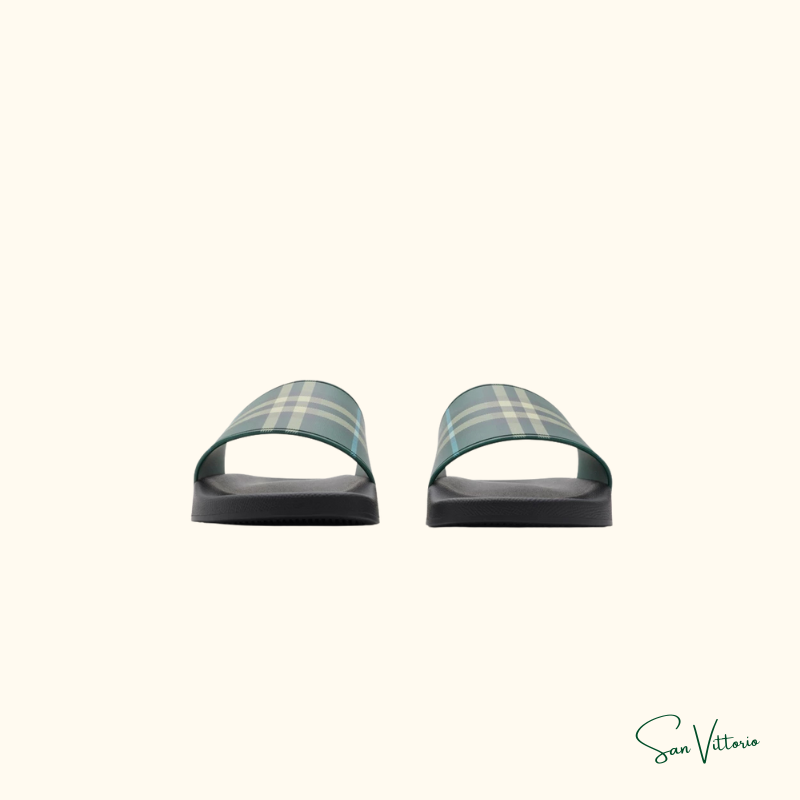 Sandália Slide "Check" Burberry