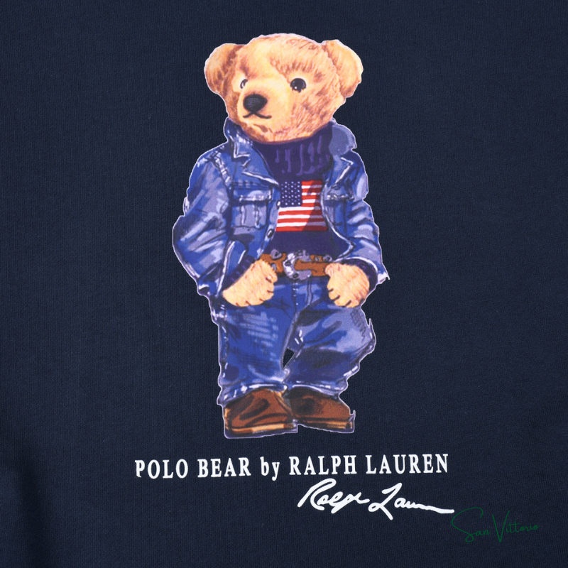 Moletom "USA Bear" Ralph Lauren