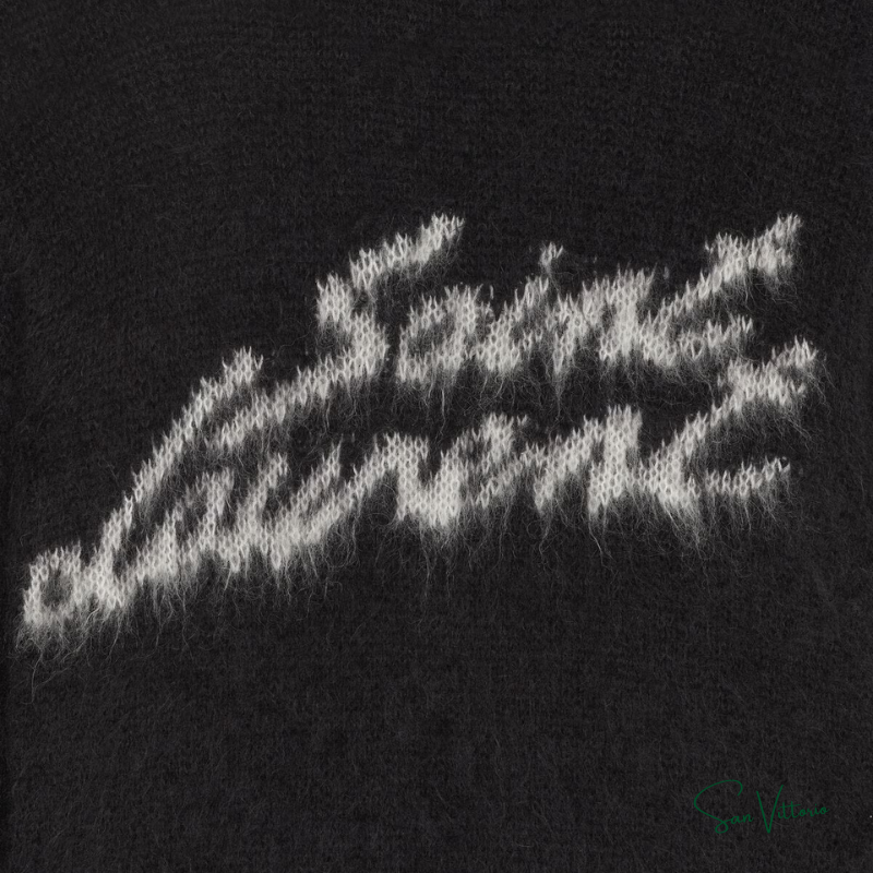 Suéter "Mohair Logo" Saint Laurent