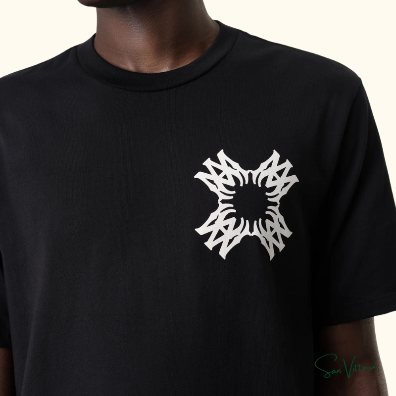 Camiseta Quad Tee 'Black' Amiri