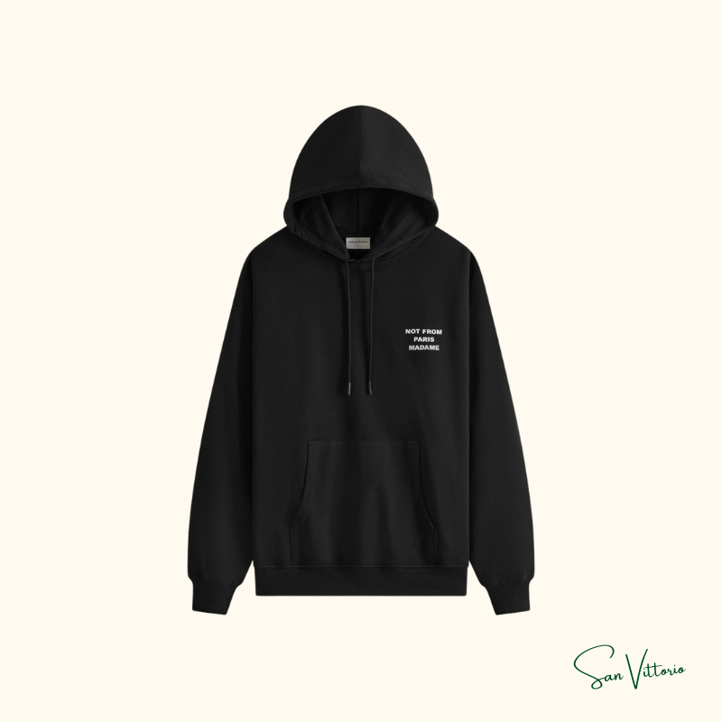 Moletom "not from paris madame"