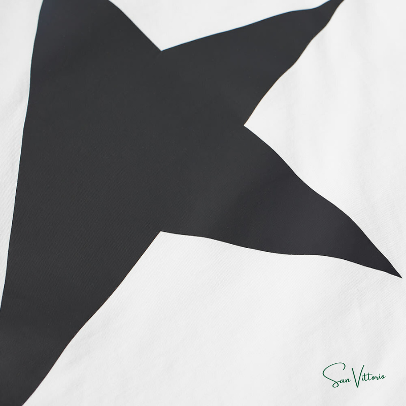 Camiseta "Big Star Back" Golden Goose