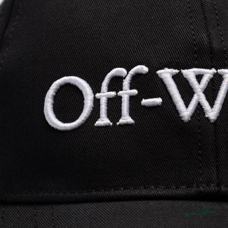 Boné "Bookish" com logo bordado Off-White