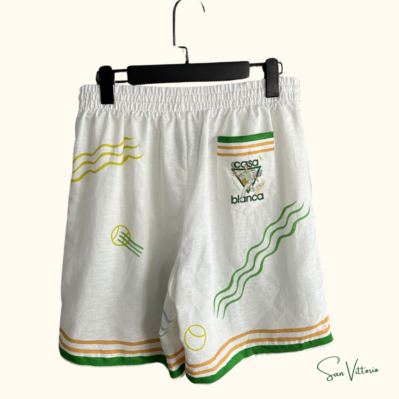 Shorts "Summer Tennis Print" Casablanca