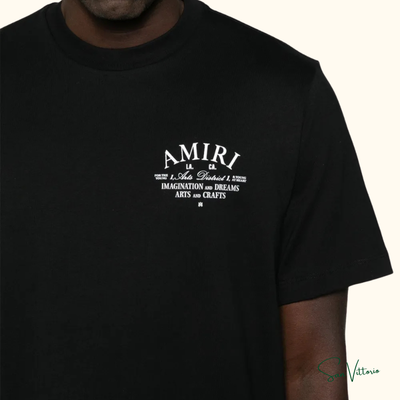 Camiseta Com Estampa De Logo AMIRI