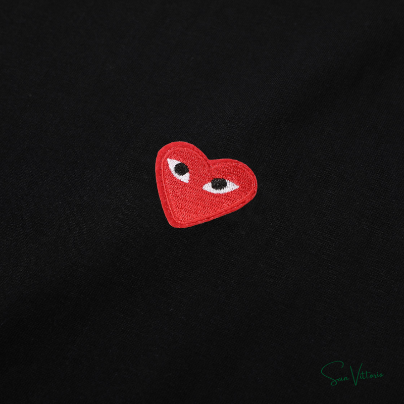 Camiseta "Play Basic" CDG Black