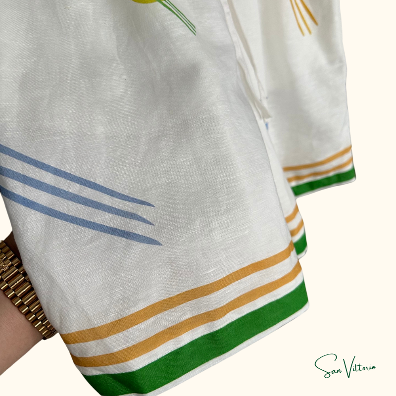 Shorts "Summer Tennis Print" Casablanca