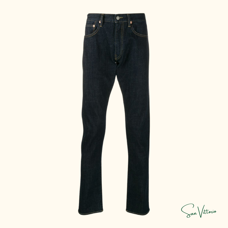 Calça Jeans "Double RL Selvedge" Ralph Lauren