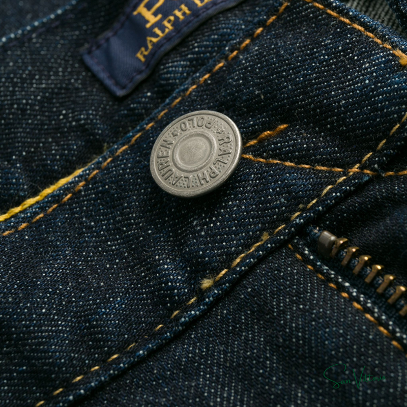 Calça Jeans "Double RL Selvedge" Ralph Lauren